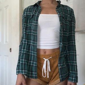 Green flannel